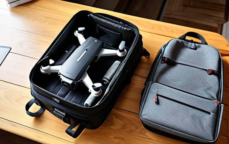 미니 드론 추천 - Child Flying a Ryze Tello in a Park**

"A child fully clothed in casual attire, safely flying a Ryze...